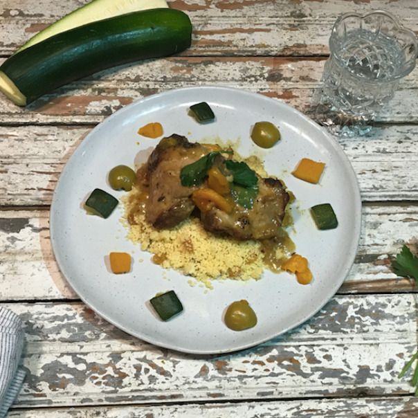 Olive and Apricot Chicken Stew by Edward Rodwell