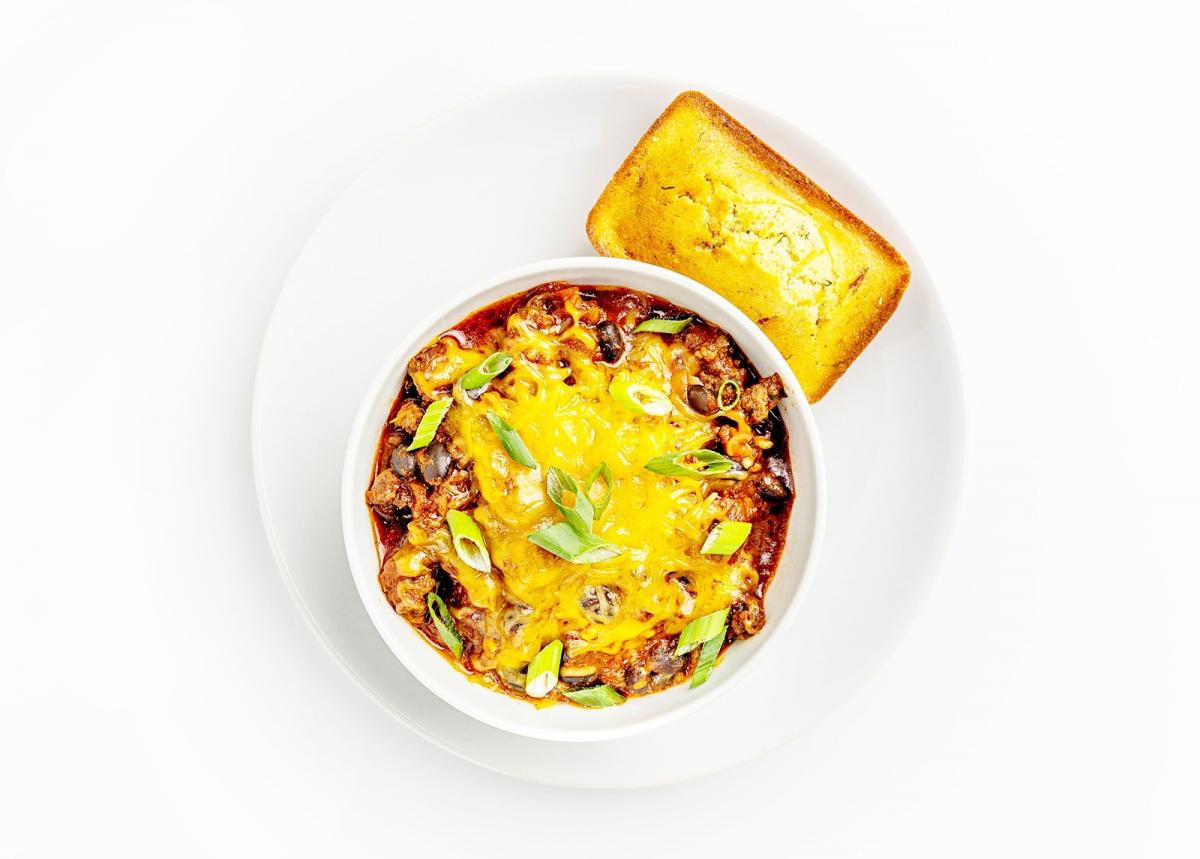 Beef and Black Bean Chili by James Grody
