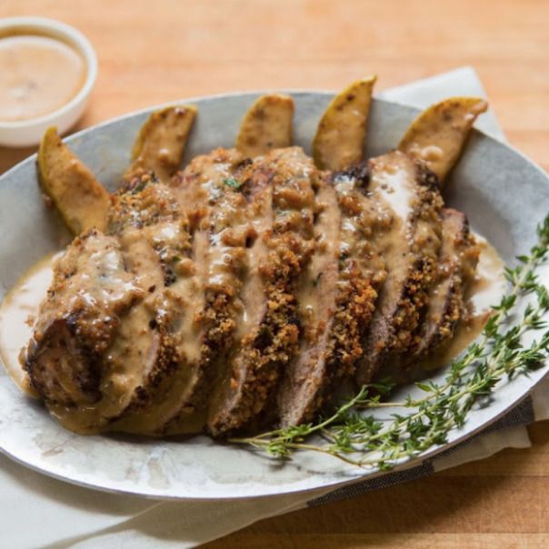 Panko Crusted Pork Tenderloin by Ruben Garcia